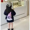 Anime Hello Kitty Sanrio Children Chest Bag  Kuromi Pochacco Messenger Bags Cinnamoroll Pompompurin Backpack for Kids Gift