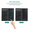 2-In-1 Foldable Scientific Calculator 10 Digital LCD Screen Writing Tablet Folding Drawing Pad With Stylus Pen For Student
