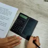 2-In-1 Foldable Scientific Calculator 10 Digital LCD Screen Writing Tablet Folding Drawing Pad With Stylus Pen For Student