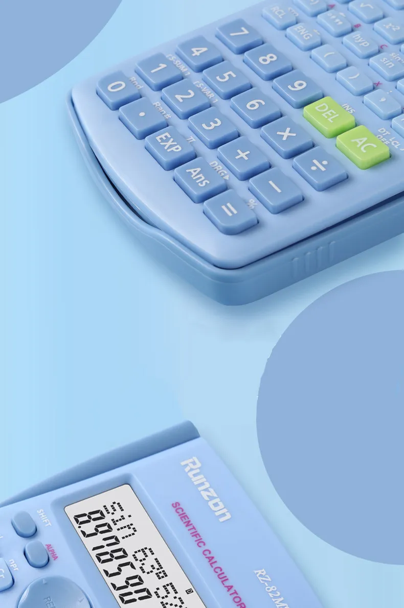 1pc Scientific Calculator-240 Functions, Double-Line Display, Ideal for Students, Essential Elect Electronic Components