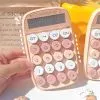 New Capyabara Electronic Calculator 12-digit Mini Keyboard Calculator Cartoon Silicone Button Math Calculators School Supplies