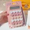 New Capyabara Electronic Calculator 12-digit Mini Keyboard Calculator Cartoon Silicone Button Math Calculators School Supplies