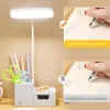Touch LED Desk Lamp 3 Levels Dimmable Night Light USB Rechargeable Eye Protection Foldable Table Lamp Bedroom Bedside Reading