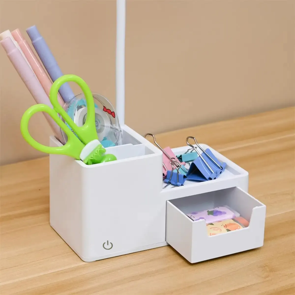 Touch LED Desk Lamp 3 Levels Dimmable Night Light USB Rechargeable Eye Protection Foldable Table Lamp Bedroom Bedside Reading