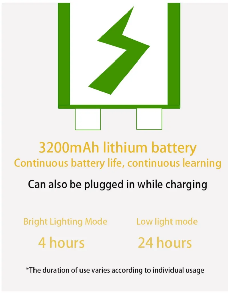 Folding Table Lamp USB Reading Touch Dimmable Eye Protection With Alarm Clock Thermometer LED Desk Lamp USB Charge Night Light