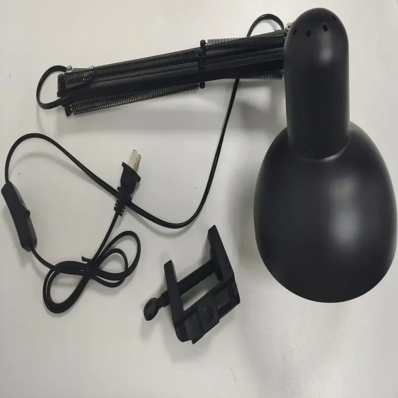 Study Table Lamp with Clamp School Computer Desk Lamps Folding Office Light Manicure Room Desks LED Nail Gel Lights