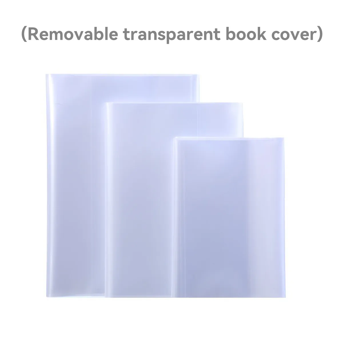 10PC-A4/16K Transparent Book Cover Protector High Transparency PP Material Adjustable and Reusable School Stationery for Student