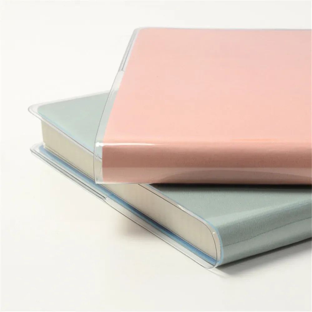 A5/A6 PVC Transparent Protective Sleeve Notebook Journals Planner Book Diary Protect Cover Notebook Cover Sleeve