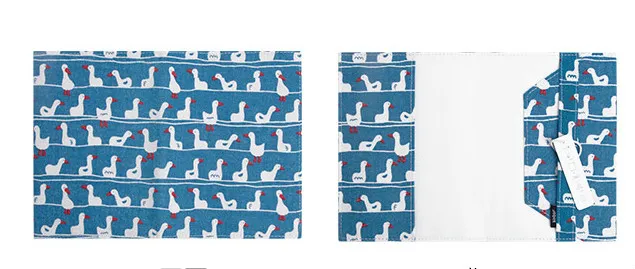 Cute Cloth Fabric Notebook Cover Journals Cover for Midori Planner A5 Insert Fitted Paper Book Cover DIY Journal Diary Supplies