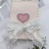 A6 \ Weeks \ A5 Book Cover, Handmade And Adjustable Handmade Book Cover With A Caring Heart, High Aesthetic Book Cover