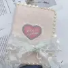 A6 \ Weeks \ A5 Book Cover, Handmade And Adjustable Handmade Book Cover With A Caring Heart, High Aesthetic Book Cover