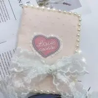 A6 \ Weeks \ A5 Book Cover, Handmade And Adjustable Handmade Book Cover With A Caring Heart, High Aesthetic Book Cover