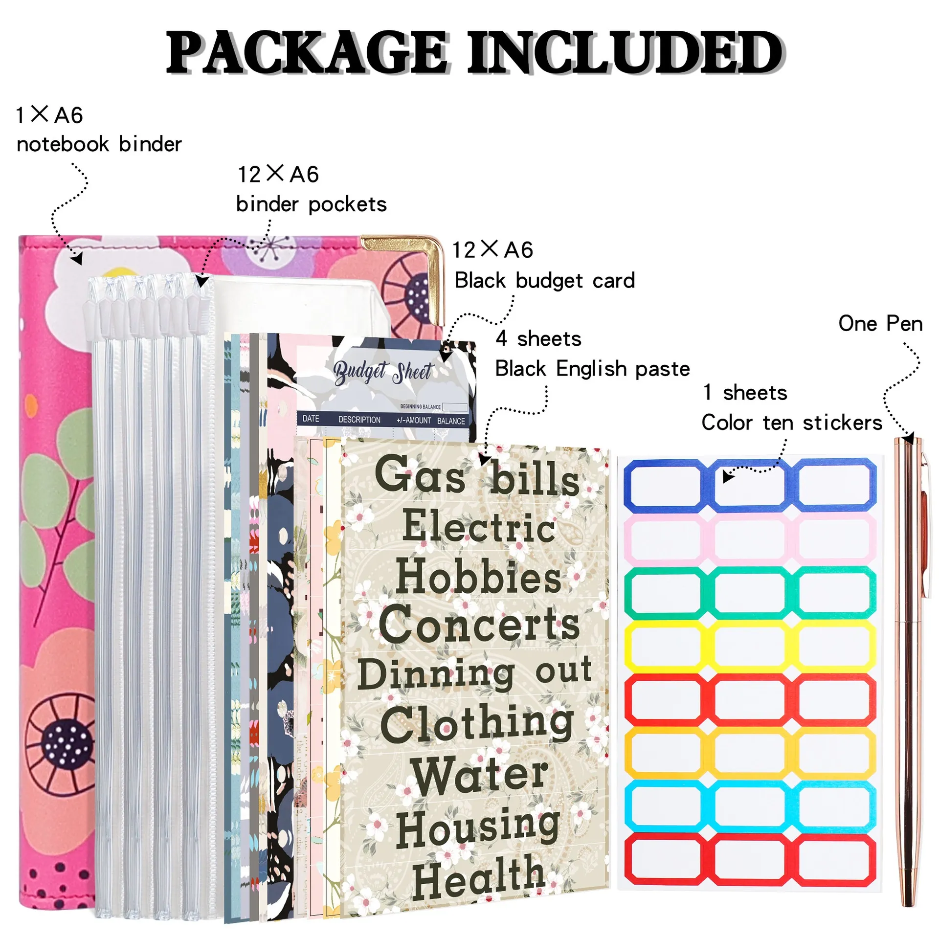 A6 Binder Notebook Covers Colorful Macaroon Pu Leather Cover School Stationery Diary Agenda Diy Planner Paper Butterfly Cover