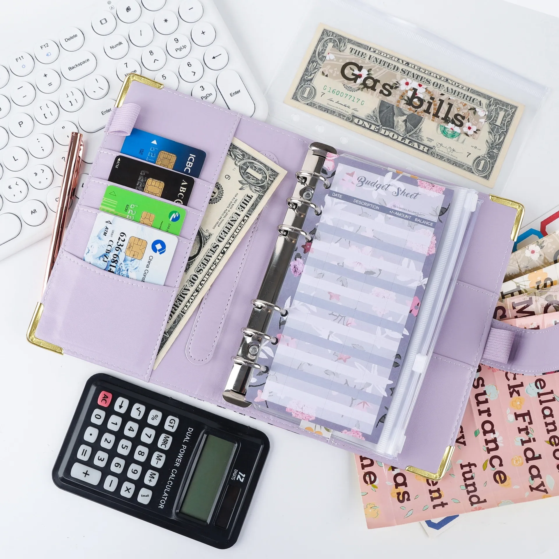 A6 Binder Notebook Covers Colorful Macaroon Pu Leather Cover School Stationery Diary Agenda Diy Planner Paper Butterfly Cover