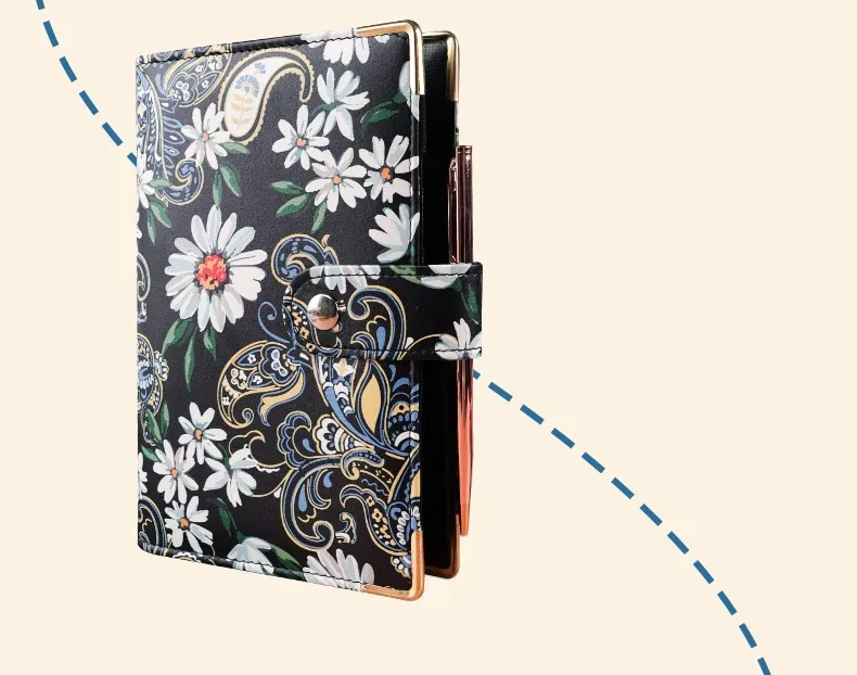 A6 Binder Notebook Covers Colorful Macaroon Pu Leather Cover School Stationery Diary Agenda Diy Planner Paper Butterfly Cover