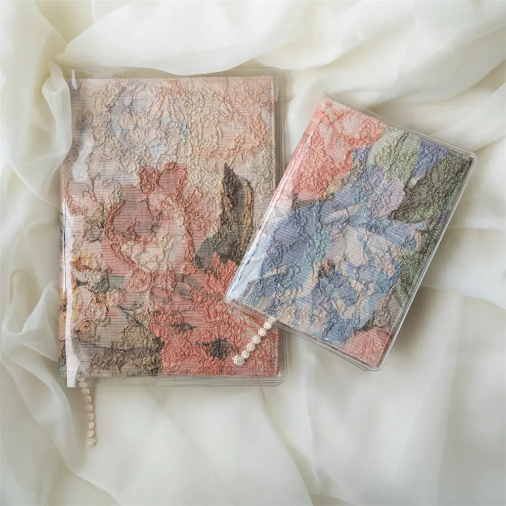 Waterproof PVC Transparent Protective Sleeve for A6 A5 Notebook Journals Planner Book Diary Protect Cover Office Supplies