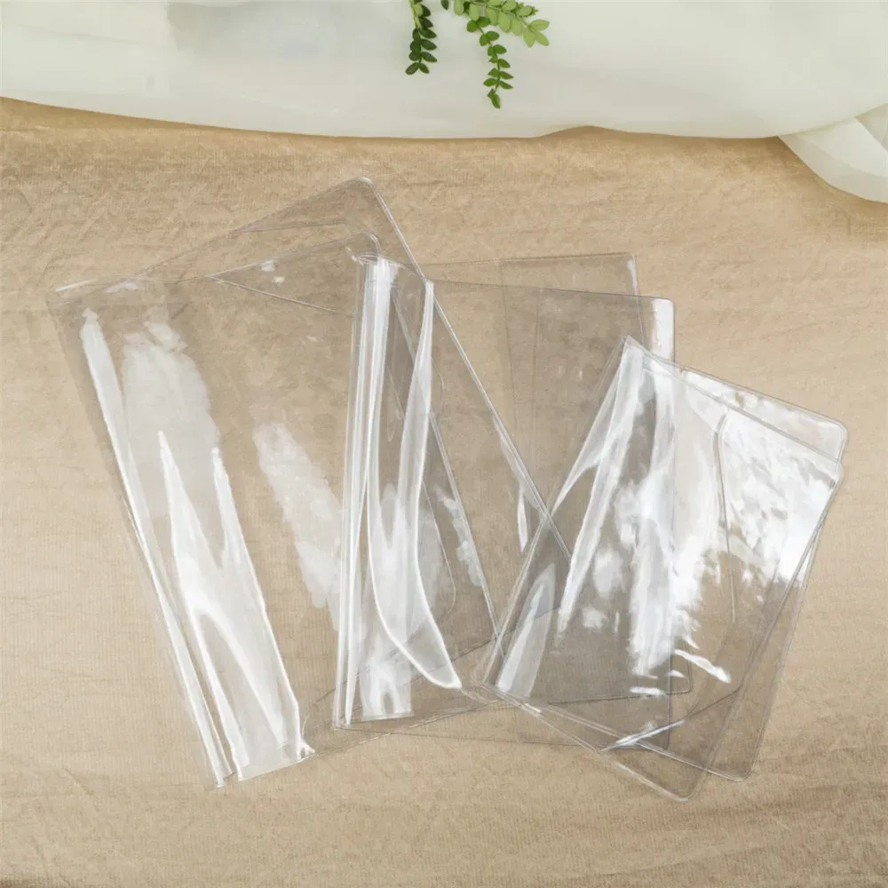 Waterproof PVC Transparent Protective Sleeve for A6 A5 Notebook Journals Planner Book Diary Protect Cover Office Supplies