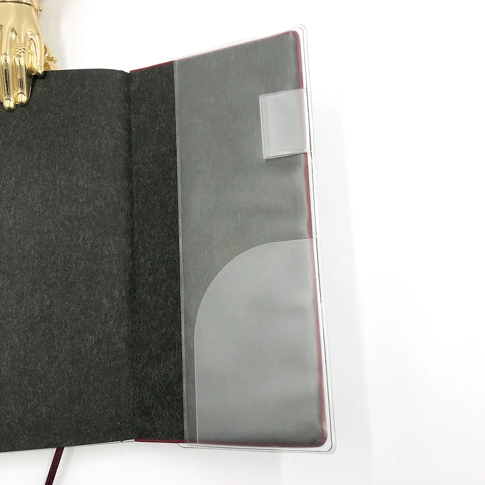 Fromthenon Notebook Protective Cover Weeks Planner Diary Transparent Diary Book Accessories School Supplies Office Stationery