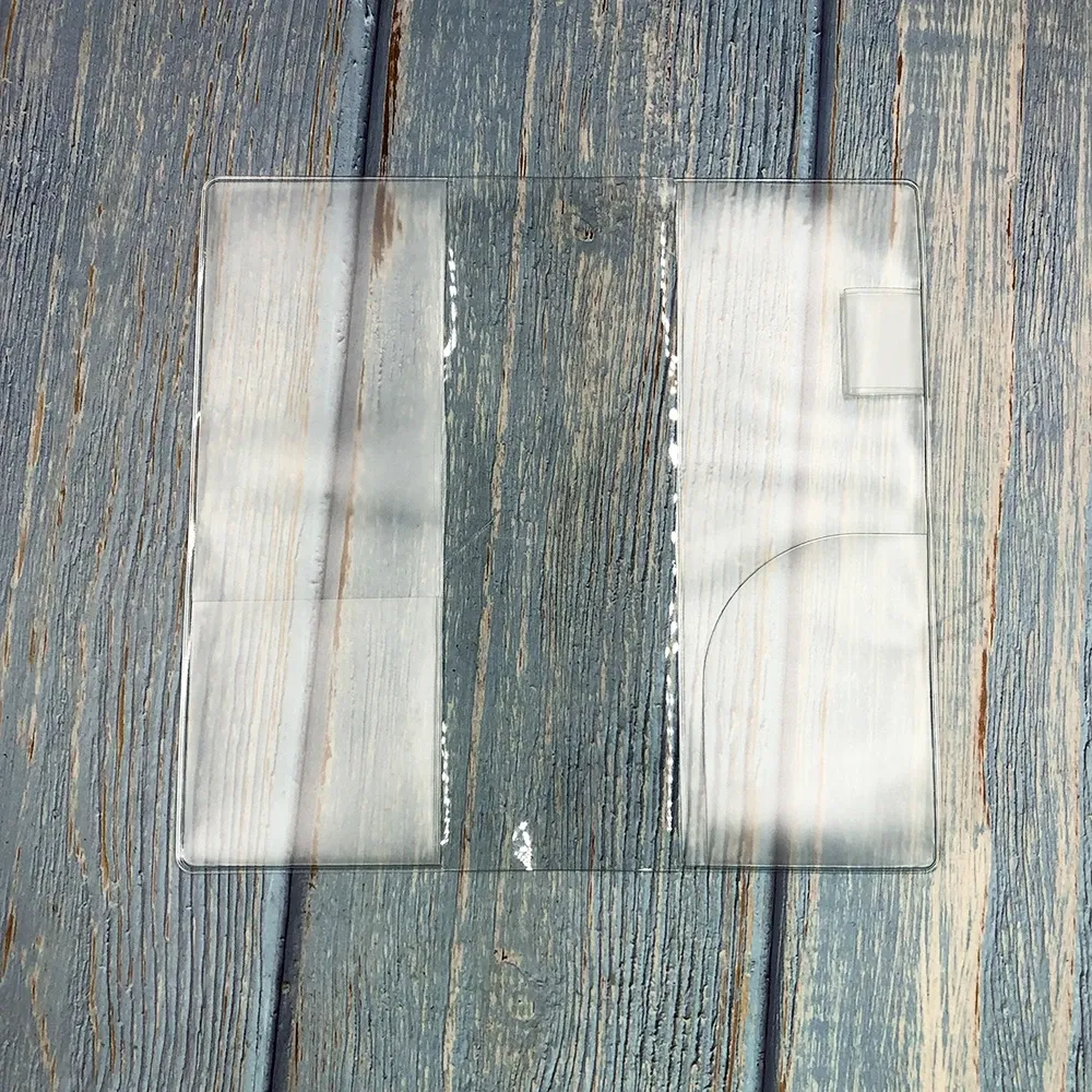 Fromthenon Notebook Protective Cover Weeks Planner Diary Transparent Diary Book Accessories School Supplies Office Stationery