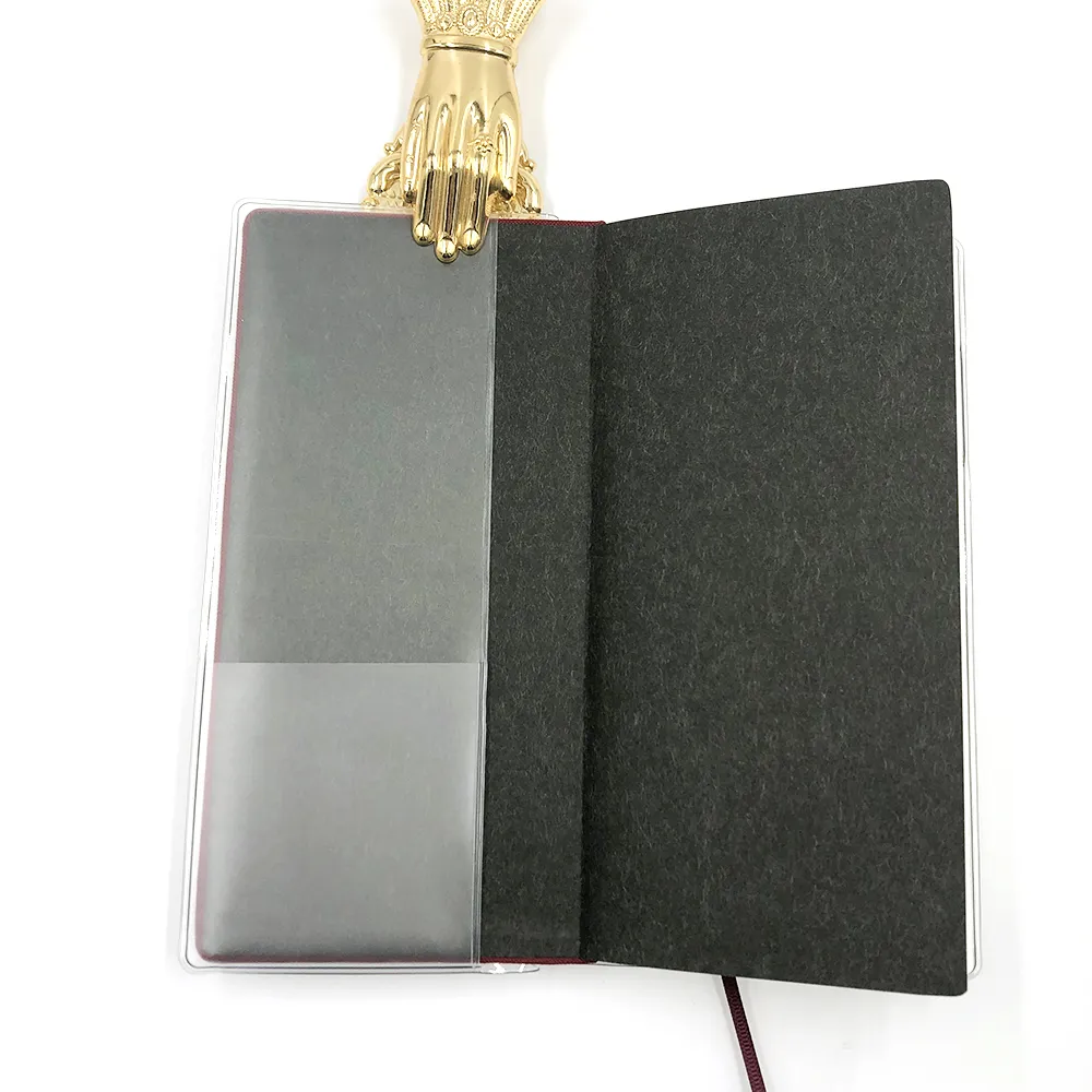 Fromthenon Notebook Protective Cover Weeks Planner Diary Transparent Diary Book Accessories School Supplies Office Stationery