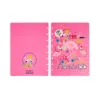 Fromthenon Flamingo Discbound Notebooks Covers Dics Ring Mushroom Hole Notebook Cover Planner Accessories Office Stationery