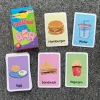 Early Baby Children's Education Flash Cards English Word Recognition Cards Color Visual Flash Cards Teaching Tools