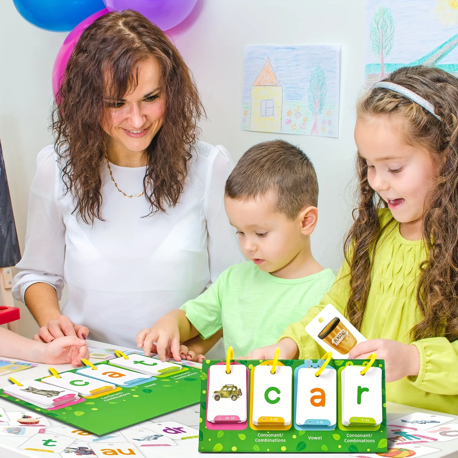 129Pcs Sight Words List English Educational Flash Cards Vocabulary Building High Frequency Words Teacher Teaching Kids Toys 2025