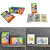 36pcs Children Cognition Cards Body Parts Animal Fruits Double Side Flashcards Montessori Baby Kids Early Educational Toys Gifts