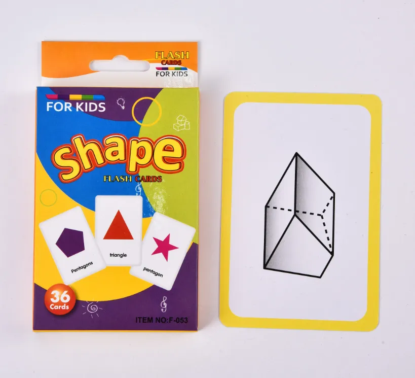 36pcs Children Cognition Cards Body Parts Animal Fruits Double Side Flashcards Montessori Baby Kids Early Educational Toys Gifts