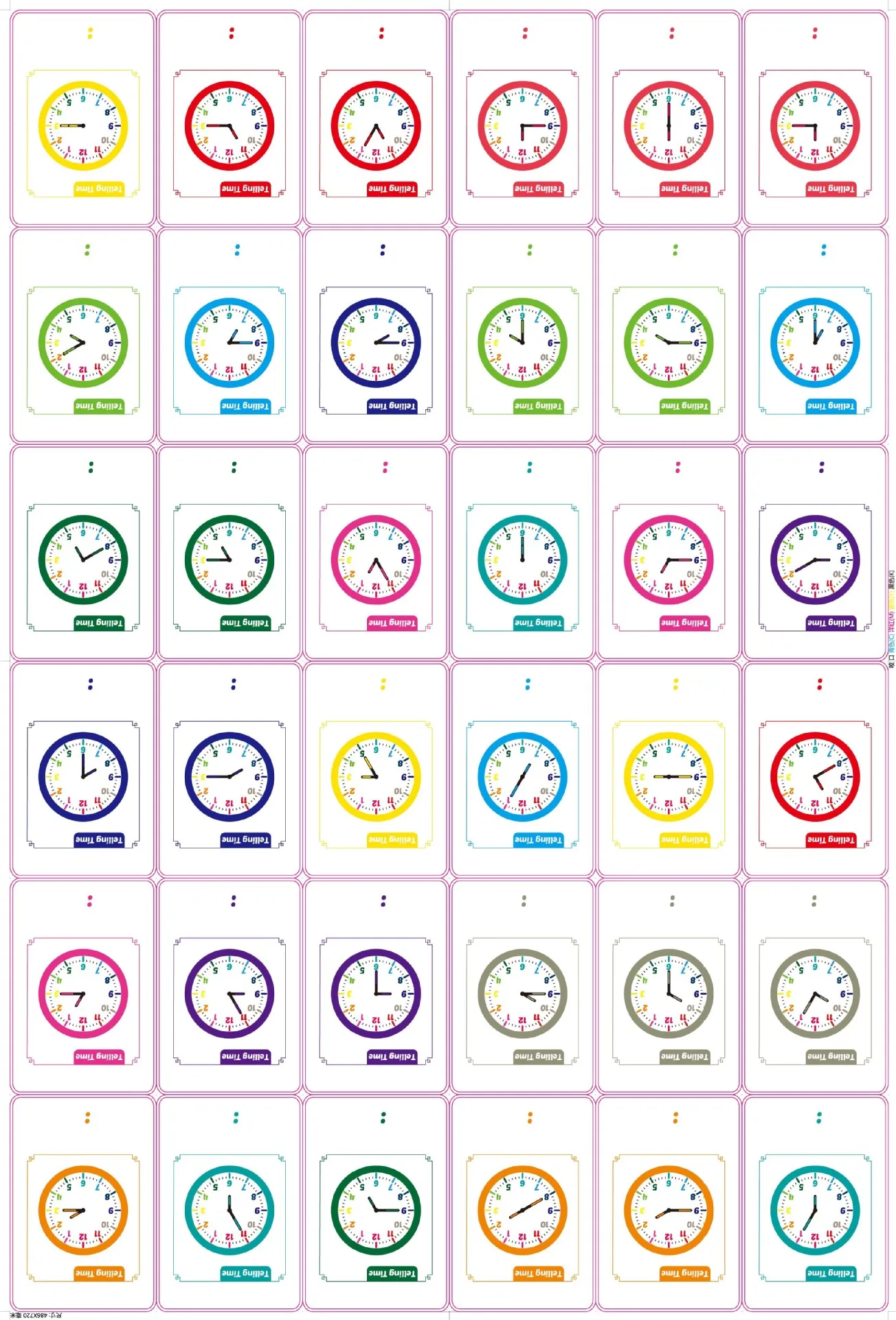 36pcs Children Cognition Cards Body Parts Animal Fruits Double Side Flashcards Montessori Baby Kids Early Educational Toys Gifts