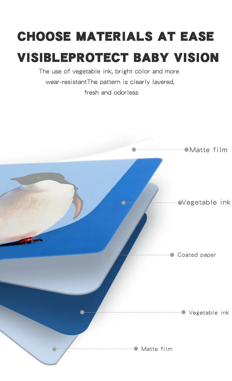 Baby Visual Stimulation Cards Montessori High Contrast Flash Card Infant Visual Early Education Learning Toys For Newborn Gifts