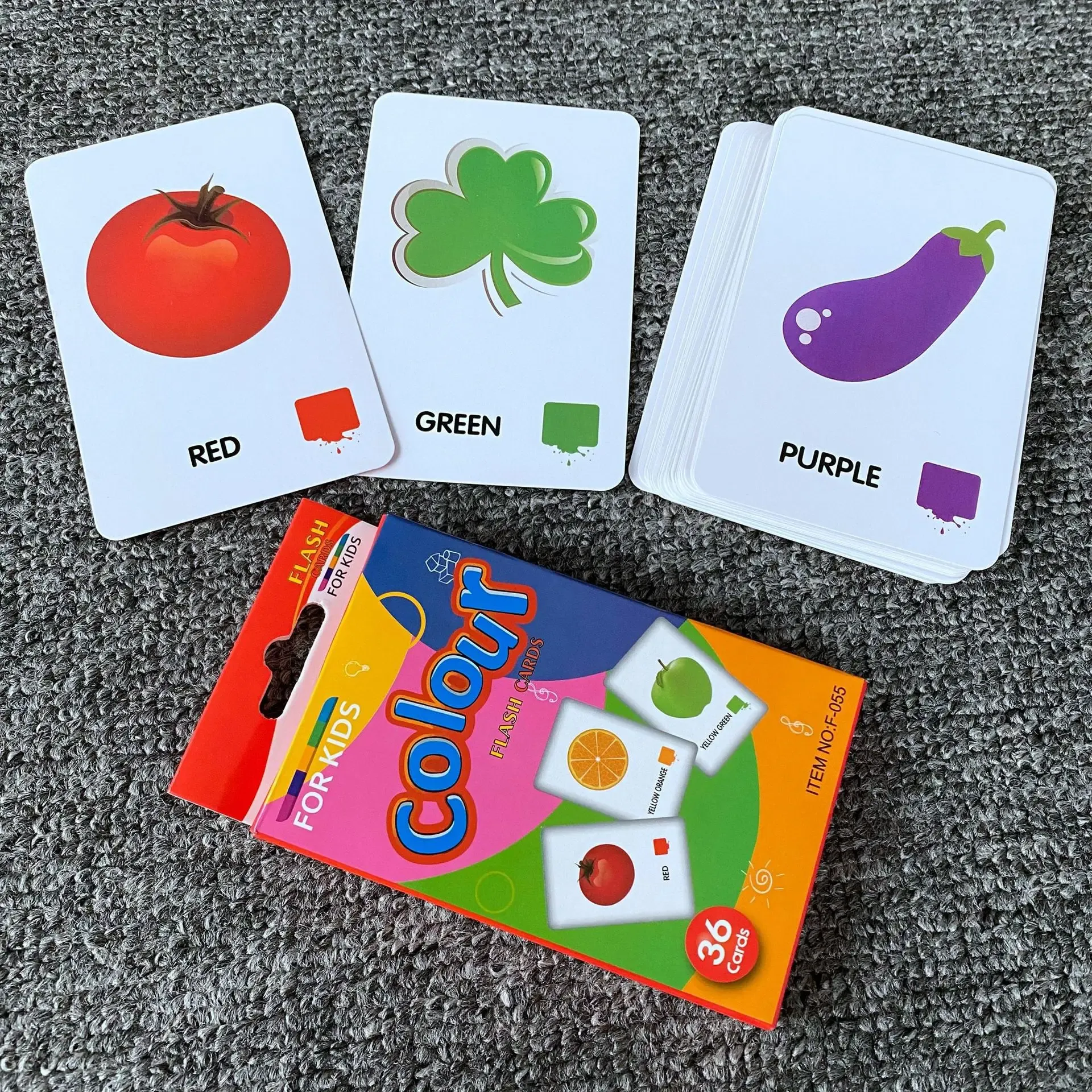 36pcs Children Cognition Cards Body Parts Animal Fruits Double Side Flashcards Montessori Baby Kids Early Educational Toys Gifts