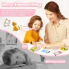 Talking Flash Cards Alphabet Pocket Speech Toys Therapy Autism Sensory Toys for Kids Early Educational Toy English Flashcards
