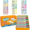 Word Family Build Book Kindergarten Sight Word Flash Cards Learn To Read Phonics Flash Cards Read and Rhyme Flip Activity Book