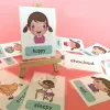Montessori Kids English Words Learning Flashcards Early Educational Cards Classroom Supplies Kindergarten Teacher Teaching Aids