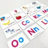 Flash Cards Alphabet Double Sided Flash Cards Toddlers ABC Letters Learning Toy Educational Preschool Kids Children Flashcards
