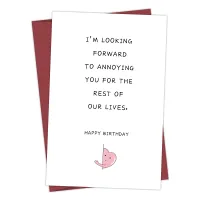 1PC,Romantic Birthday Cards For Girlfriend Wife,Birthday Card For Husband Boyfriend,Love Birthday Card For Him Her Men Women