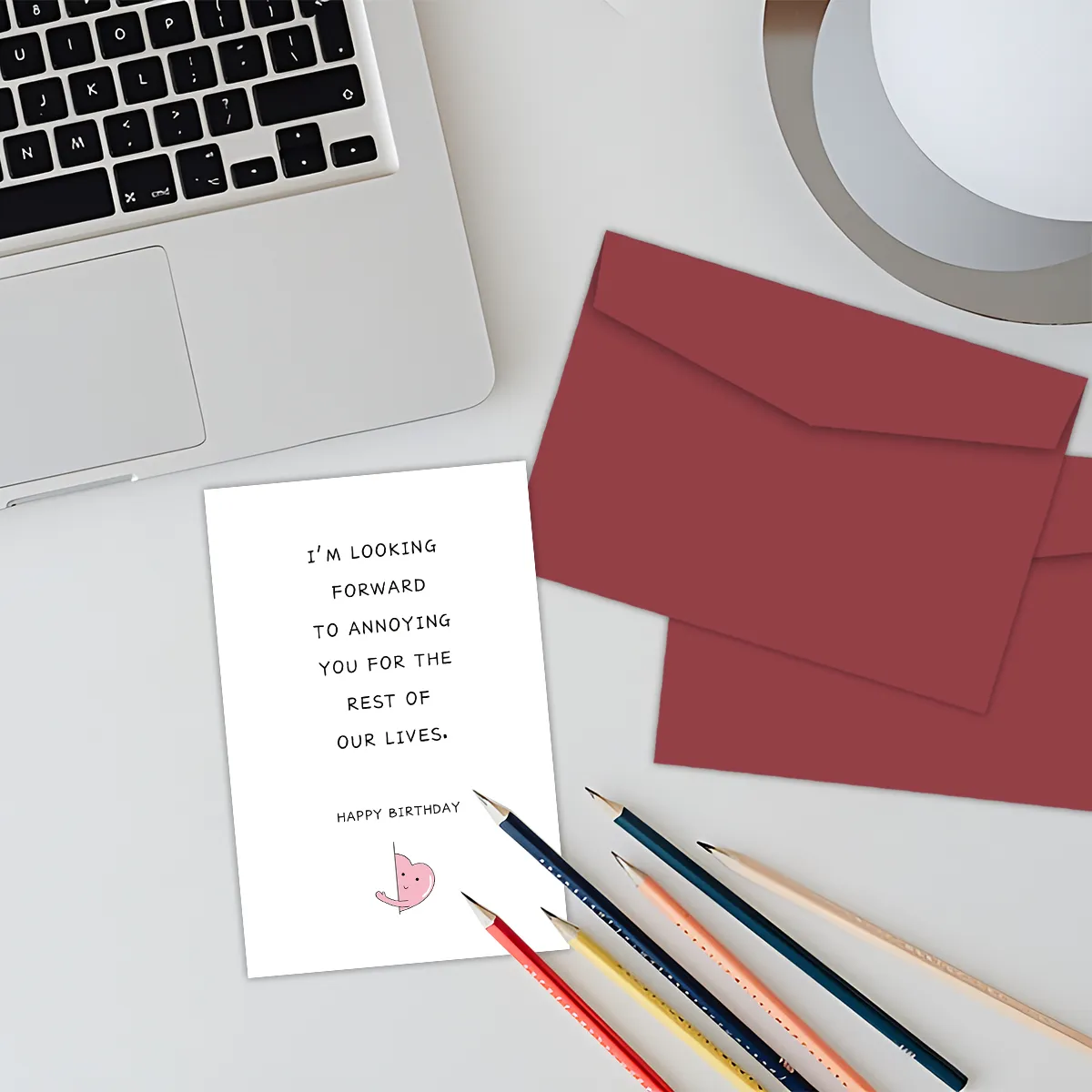 1PC,Romantic Birthday Cards For Girlfriend Wife,Birthday Card For Husband Boyfriend,Love Birthday Card For Him Her Men Women