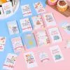 30PCS 9x5.4cm Cartoon Animal Happy Birthday Cards Greeting Labels Message Postcard Invitations Cardstock Package Insert