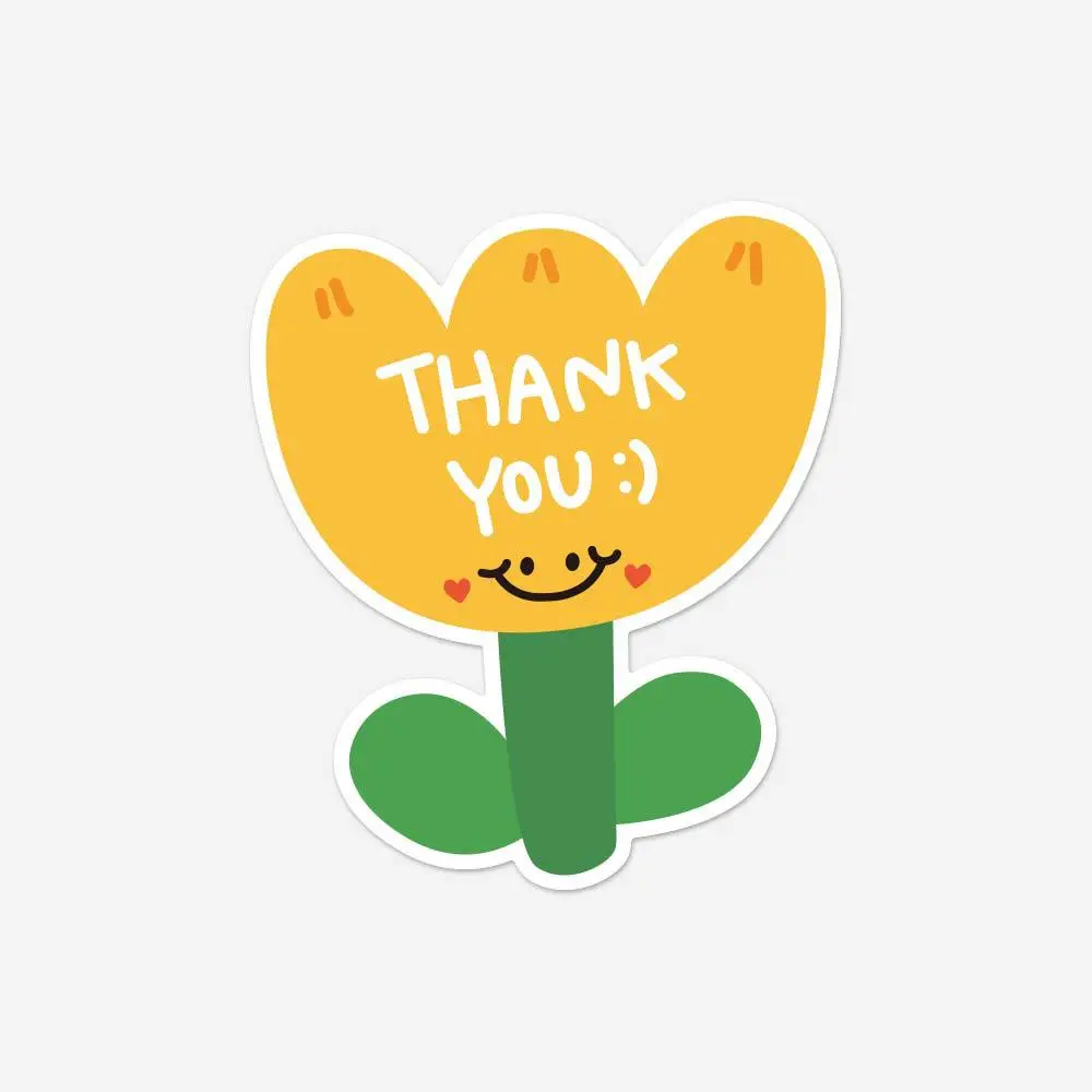 30pcs Flower Shaped Pink Thank you Thank You For The Copperplate Paper Gift Packaging Card Holiday Wedding Decoration Card