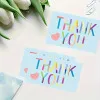 50/100pcs Thank You Card Commercial Decorative Label Card Gift Packaging Thank You Card Gift Packaging Thank You Message Card