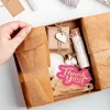 100 Pcs Unique Thank You Cards Small Business, Pink Thank You Cards for Small Business.
