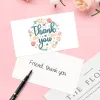 50pcs Thank You Cards Small Business Supplies for DIY Gift Packaging,Thank You Card Gift Decoration Appreciate Card for Shoper