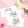 50pcs Thank You Cards Small Business Supplies for DIY Gift Packaging,Thank You Card Gift Decoration Appreciate Card for Shoper