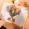 Thank You Card Pop-Up 3D Greeting Cards for Thanksgiving Mothers Fathers Day Gratuation Anniversary Valentines