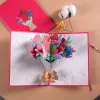 Thank You Card Pop-Up 3D Greeting Cards for Thanksgiving Mothers Fathers Day Gratuation Anniversary Valentines