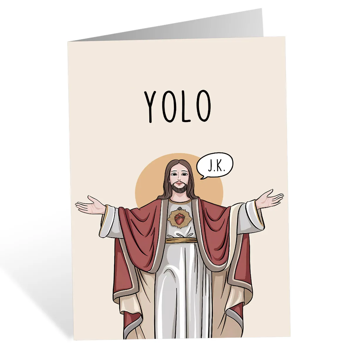 1PC,Funny Creative Greetings Jesus Easter Cards, Small Business Supplies, Thank You Cards, Cards, Unusual Items, Gift Cards
