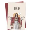 1PC,Funny Creative Greetings Jesus Easter Cards, Small Business Supplies, Thank You Cards, Cards, Unusual Items, Gift Cards