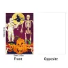 12/24pcs Halloween Pumpkin Ghost Greeting Cards Party Invitations Postcard Card Kids Gift Happy Halloween Party Supplies