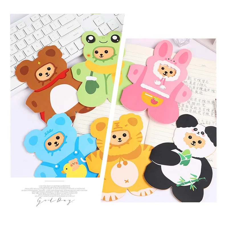 12Pcs Cratoon Animal Theme Folding Greeting Card Invitations Gift Card for Kids Birthday Baby Shower Back To Shool Party Decor